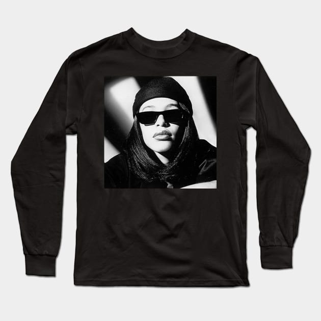 Aaliyah Long Sleeve T-Shirt by agusdone